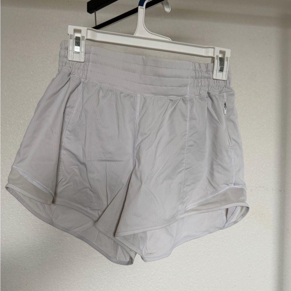 Lululemon Athletica Light Gray Athletic Shorts